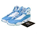 Air Jordan 6 Rings GS Valgendatud Denim DM8956-100 EU 36.5 valge/sinine