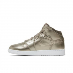 Air Jordan 1 Mid SE GS Sepia Stone Retro tossud AV5174-200 EU 36 kuld