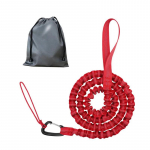 Uus jalgratta elastne jalutusrihm nailonist veok&ouml;is lapsevanema ja lapse MTB jalgratta pukseerimisk&ouml;is Kid Ebike turvavarustus v&auml;litingimustes punane