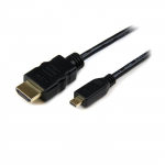 Kiire HDMI&reg; kaabel Ethernetiga - STARTECH - 3m - Kullatud pistikud - Must