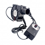 Kaasaskantav &otilde;hupuhur DC 12V 5.6W 3800RPM Tsentrifugaal Radiaalne &Otilde;hujahuti Metalli Sulatusventilaator BBQ Puhur S&ouml;e Jahutusventilaator