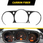 Fit Nissan 350Z 2003-2009 Carbon Fiber ide trument Cluster Cover Panel EXV