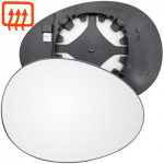 Passenger Side Wing Mirror glass Heat For Mini Cooper R55 R56 R57 R58 R59 07-15