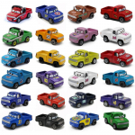 Disney Pixar Autod komand&ouml;r McQueen Chick Hicks The King pikap Sulamist survevalu mudel M&auml;nguauto laste s&uuml;nnip&auml;evakingitus poistem&auml;nguasi