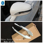 Rear Bumper / Fog Lights / Window Wiper / Taillight Strip Cover Trim For Suzuki SX4 s-cross 2014 - Car Shiny Accessories Model B