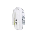 Adidas Originals Trefoil Jakk Tr&uuml;kitud Rev&auml;&auml;riga Spordijakk Keskmise Pikkusega Naiste Jakk Valge HA4714 34