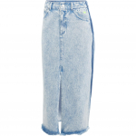 Adidas X Ksenia Schneider L&otilde;tv l&otilde;ige Vintage stiilis teksist maxi seelik Naiste seelikud Hele-sinine IW5665 28