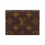 LOUIS VUITTON Mitme &uuml;mbrikuga Kaardihoidja Klassikaline Monogrammiga L&otilde;&otilde;ts-rahakott Kaardihoidja Naiste Pruun Basic Set (Bag + Dust Bag) pruun