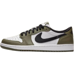 Air Jordan 1 Low TD Keskmine Oliiv Beebi Tossud Roheline Must Summit-Valge HQ6997-200 23.5