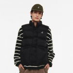 Kangol Stand Collar Down Puffer Vest Black 6141 SS