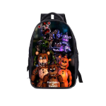 Five Nights At Freddy's Laste seljakotikomplekt Vastupidav pol&uuml;esterkangas Mahukas 20-35l maht Schoolbag C black