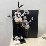 Uued tooted 46CM NieR: Automata Yorha 2B A2 2 b K&uuml;&uuml;liku versioon T&uuml;druk figuur PVC M&auml;ngu kuju Anime Mudel Tegevus T&auml;iskasvanu Nukk m&auml;nguasjad kingitused