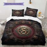 Slytherini Medaljoni Muster Voodipesu Tekikott Komplekt Tekikott Padjap&uuml;&uuml;r Kodu Kaunistus S&uuml;nnip&auml;evakingitus (1 * tekikott + 2 * padjap&uuml;&uuml;ri, ilma s&uuml;damikuta) 135x200cm