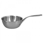 DEMEYERE - Atlantis 7 - Sauteuse Conique - 24 cm, Capacit&eacute;: 3.3 l, Inox 18/10, Argent