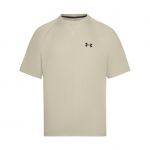 Under Armour Ef Vahvlimuster Logoga Mugav Spordik&uuml;laline L&uuml;hikeste Varrukatega T-s&auml;rk Meeste Topid Khaki Hall 6014340-289 S