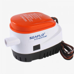 12V/24V T&auml;isautomaatne DC Sukeldatav Pardapump Mere- ja Matkaautode Kasutuseks 24V 750GPH Black Base Orange Cap Automatic Pump