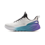 Li Ning Soft Go 2 V4 Cushioning, Wear Resistant Low top Casual Shoes Men's Standard White AGLV091-12 41