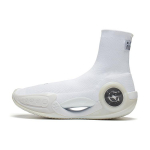 Glare x Li Ning WOW 9 LS Cushioning Slip Resistant Abrasion Resistant High top Basketball Shoes Women's White ABCS074-3 35.5