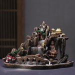 Suured M&ouml;&ouml;blikaunistused Tagasivoolava Viirukip&otilde;leti Vaikne Viirukihoidja Budistlikud Tarvikud Kodu Dekooriks Suur J&otilde;ulukink