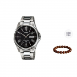 CASIO meeste must k&auml;ekell MTP-1384D-1A- Silver