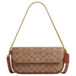 Coach Brook Klapiga 24 Monogrammiga Eemaldatava &Otilde;larihmaga Crossbody Kott Naiste &Otilde;lakott Pruun Karamell CAN91-B4XHG Basic Set (Bag+Dust Bag)
