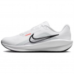 Nike Downshifter 13 Mehed Valge Puhtaks Plaatinaks Ere Punane Must FD6454-107 EU 45