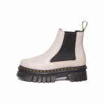 dr. Martens Naiste Audrick Nappa Lux Nahast Platvorm Chelsea Saapad Vintage Tuhkhall 27148348 38