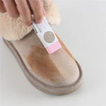 Puhastuskumm seemisnahk lambanahk matt nahk nahk kangahooldusjalatsid Premium Care nahapuhastusvahend gray