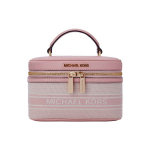 Michael Kors Jet Set Metallikuga Faux Nahast &Otilde;la Crossbody K&auml;ekott Keskmine Naiste k&auml;ekotid Beež Roosa 35T2GTTC6I-688 Basic Set (Bag+Dust Bag)