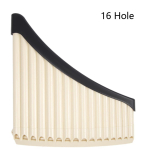 1 tk Panfl&ouml;&ouml;t 16/18 toru Panpipes AC helistik Reguleeritav Flauta ABS Rumeenia alus Panfl&ouml;&ouml;t Professionaalne Pan Pipe Muusikainstrument 16 Hole-Beige
