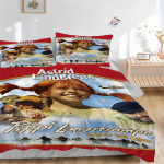 3 tk Pipi Pikkusokk tekikatte komplekt - Masinpestav, Sisaldab 1 tekikatet ja 2 padjap&uuml;&uuml;ri, T&auml;idis ei kuulu komplekti, Aastaringselt kasutatav kodudekoratsioon 135x200cm