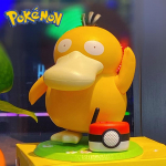 Pokemon Psyduck Tantsiv Kiikuv Helisev Mudel Nukud Anime Tegevuskuju DIY Kaasaskantav Kohver Muusikakarp M&auml;nguasjad Lastele Kingituseks no box