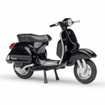 WELLY 1/18 2016 Vespa PX Sulamist M&otilde;&otilde;tkavaline Mootorratturimudel Die-cast M&auml;ngus&otilde;idukid Metallist Auto Kogumine Laste M&auml;ngus&otilde;idukid Kingitus must