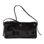 MIU MIU Metalllogo Siidist Mini &Otilde;lakott Naiste &Otilde;lakott Must 5NI007_2CVJ_F0002 Box(Basic Set+Box)