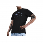 Nike Dri-Fit Running Division Top Mugav Klassikaline Stiilne Mitmek&uuml;lgne L&uuml;hikeste Varrukatega T-s&auml;rk Meeste topid Must HJ4153-010 S