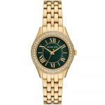 Michael Kors MK4870 Harlowe Rohelise sihverplaadiga naiste k&auml;ekell 33mm kuld