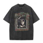 R&auml;ppar The Notorious Big L Lifestylez of The Poor and Dangerous Vintage Pesuga T-s&auml;rk Biggie Smalls T-s&auml;rk Unisex Hip Hop T-s&auml;rgid S