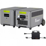 FOSSiBOT F7200 Kaasaskantav Elektrijaam 7200W ja FB5222 aku Mikroinverteriga, 7200W AC, Kodu/Matkaauto/R&otilde;du