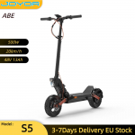 JOYOR S5 ABE 20KM/H Elektrirollerid 10'' Maastikurehv 48V/13AH Aku 500W Mootor 45KM S&otilde;iduulatus Ketaspidurid E-roller S5(ABE) 20KM/H must