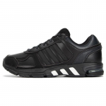 Adidas Equipment 10 Mugavad Vabaaja S&uuml;nteetilisest Nahast Polsterdus Libisemisvastased Kulumiskindlad Madalad Jooksukingad Meeste Tossud Must HQ4663 44