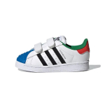 (TD) adidas LEGO x Superstar CF I 'Valge Punane Sinine' Beebi H03969 EU 19 white