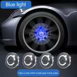 Volvo Veljekatte Valgusti Auto Ratta Katted Valgusti Keskkatte Valgustuskate Ujuv Valgustus LED Auto Volvo XC40 XC60 XC90 S60 V jaoks For VOLVO