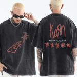 Pestud Vintage T-s&auml;rk Rockib&auml;nd Korn Follow The Leader T Sh XL gray