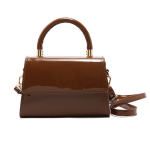 2026 Uusim Prantsuse Mood Crossbody Kott Naistele Mitmek&uuml;lgne &Uuml;hev&auml;rviline Korpuse Disain Patentnahast &Otilde;lakotid Daamile 20x8x14 punane