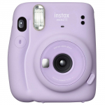instax mini 11 kiirkaamera, automaatne selfikaamera, lillakaspurpur, s&auml;ritus, sisseehitatud objektiiv,