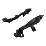1 paar esikaitseraua tugihoidikut 52116-60131 52115-60071 Toyota Land Cruiser Prado 120 2002-2009 jaoks black