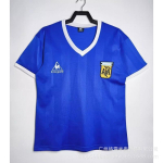 Argentina s&auml;rk 1978 1986 1998 2006 2014 Vintage jalgpallis&auml;rk Jalgpallis&auml;rk L blue