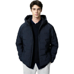 UNIQLO Pufftech Parka 'Tumesinine' Meeste 478268-69 M black