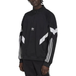 Adidas Originals Hzip Crew Triibulise logoga k&otilde;rge kraega lukuga pikkade varrukatega jakk Meeste jakid HK7336 XL white