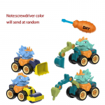 Laste Miniatuurne Insenerit&ouml;&ouml; DIY Veoauto Mutter Kruvi Ekskavaator T&ouml;&ouml;riist M&auml;nguasi Poistele Lastele Hariduslik Auto/Veoauto Mudel Kingitus